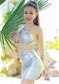 Beautiful pictures: caring Asian member member Tram (Tina)