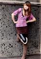 Hundreds of beauties: blonde Asian woman Mengting